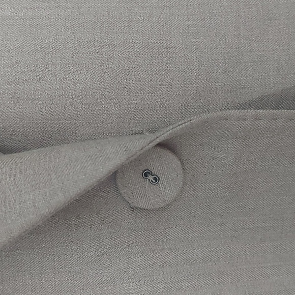 AYR Women’s Linen Blazer XL Taupe One-Button Tailored Lightweight Jacket - Picture 4 of 8